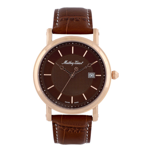 Đồng hồ Mathey Tissot City Leather H611251PM