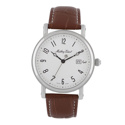 Đồng hồ Mathey Tissot City Leather H611251AG