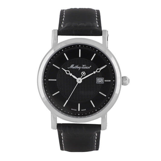 Đồng hồ Mathey Tissot City Leather H611251AN