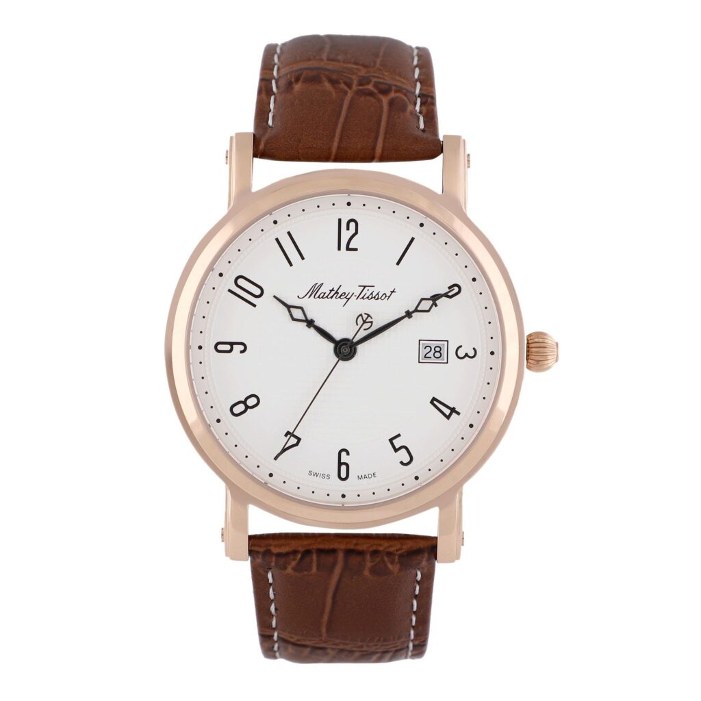 Đồng hồ Mathey Tissot City Leather H611251PG