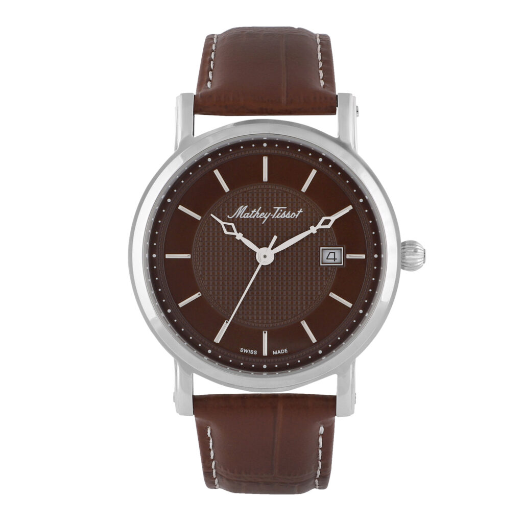 Đồng hồ Mathey Tissot City Leather HB611251AM