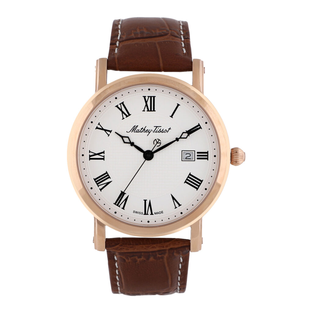 Đồng hồ Mathey Tissot City Leather HB611251PBR