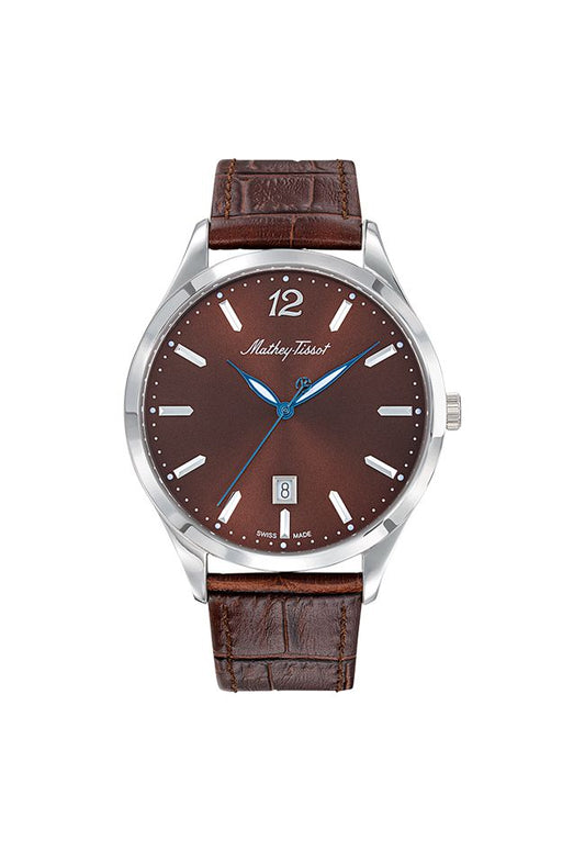 Đồng hồ Mathey Tissot Urban Leather D411AM