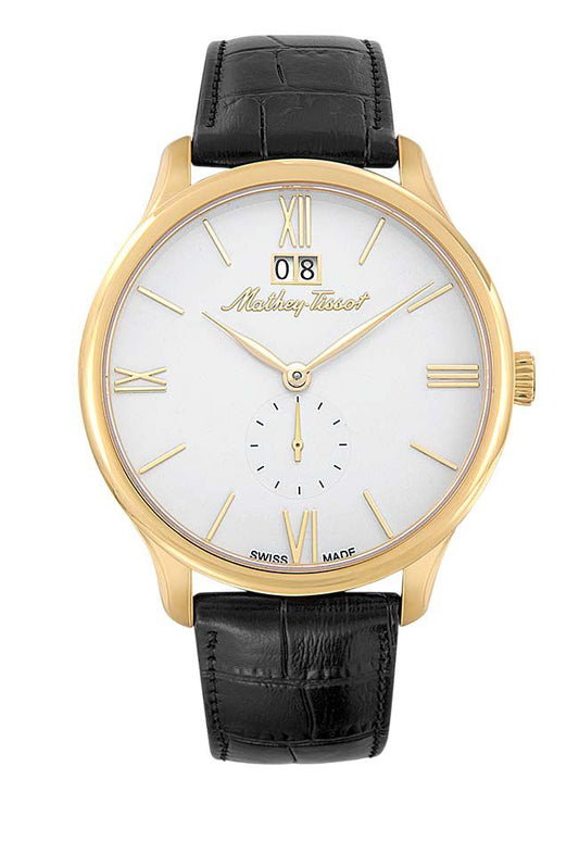 Đồng hồ Mathey Tissot Edmond Leather H1886QPI