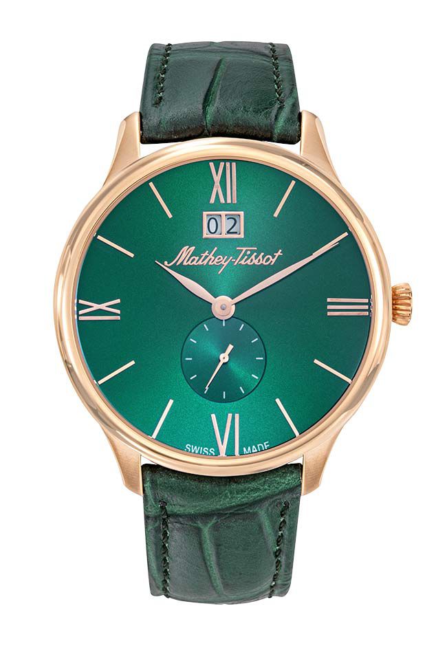 Đồng hồ Mathey Tissot Edmond Leather H1886QPV