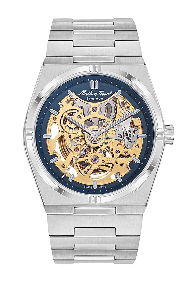 Đồng hồ Mathey Tissot Zeus Skeleton H118CFABU