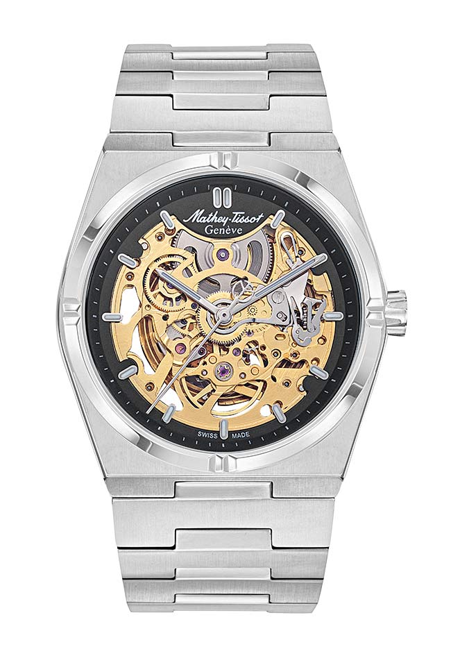 Đồng hồ Mathey Tissot Zeus Skeleton H118CFAN