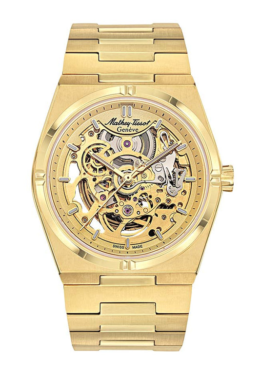 Đồng hồ Mathey Tissot Zeus Skeleton H118CFPDI